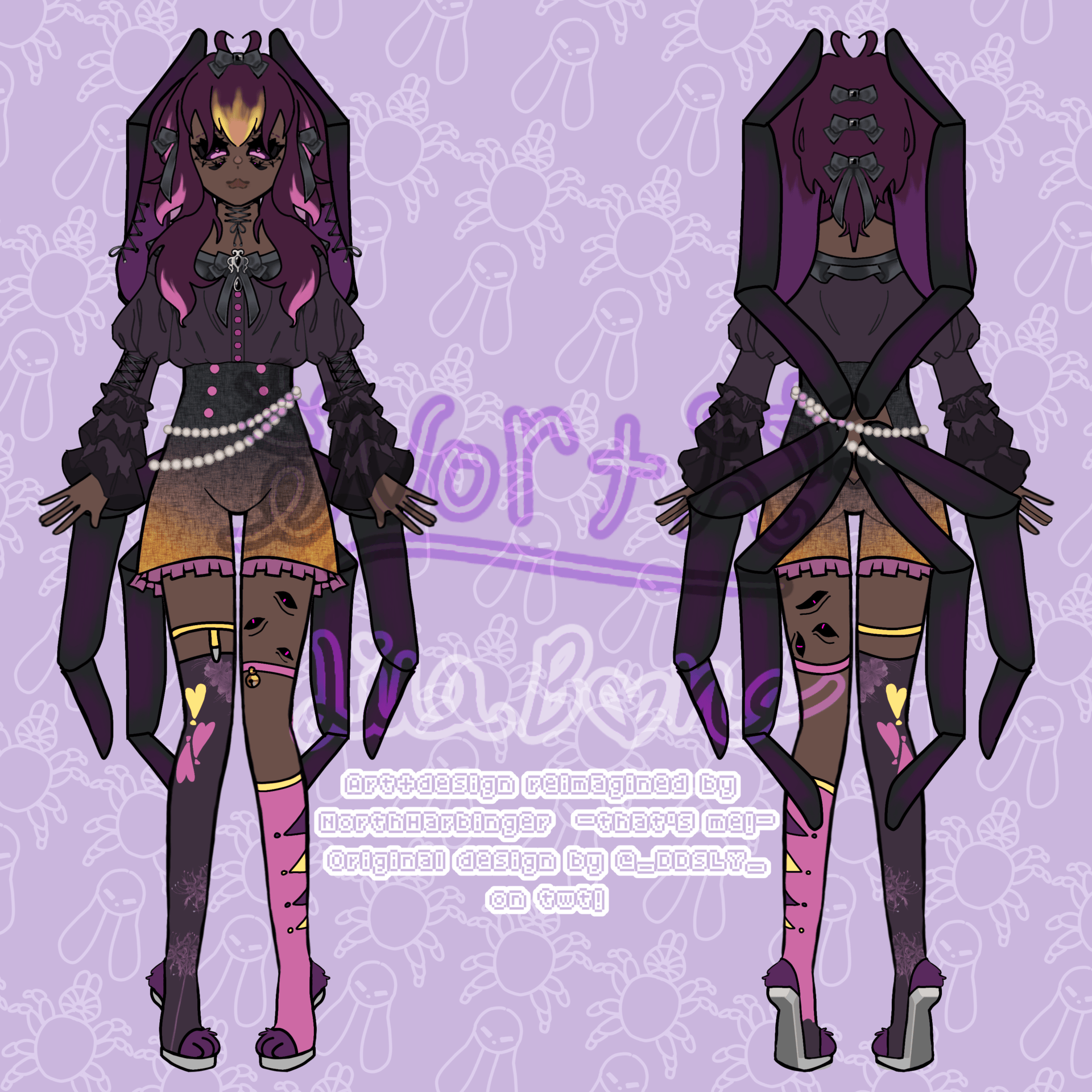 A ref sheet (Lilabun) A ref sheet (Lilabun)