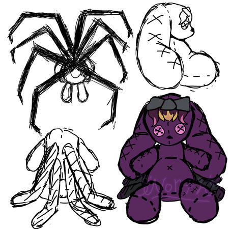 Plush form lilabun